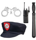 Souza! Politimannkostyme Med Hatt Og Tilbehør, 4-7 År