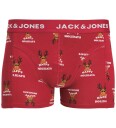 Jack & Jones Gaveeske - Boxershorts/Sokker - JacHappy - Rio Re - Jack & Jones - 8 år (128) - Boxershorts - Rød
