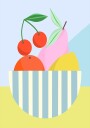 Fruit Bowl Plakat Plakat / 40x50cm