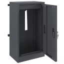 vidaXL postkasse Antrasitt 30 x 23 x 55 cm Stål
