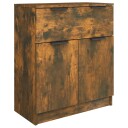 vidaXL Skjenk røkt eik 60x30x70 cm konstruert tre