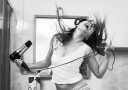 Cheerfully Bathroom Times Plakat Plakat / 40x50cm