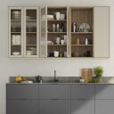 Beslag Design Side Profilhåndtak CC 160 mm Grå