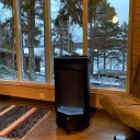 Sunwind Gylling Gassovn Blue Belle Chic Er En Meget Effektiv Gassovn Med Termostatstyring.