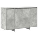  Serviesskap Betonggrå 120 x 41 x 75 cm Konstruert tre