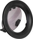 1852 Portlight i aluminium rund - Aluminium - 238 mm - 260 mm
