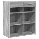 Skjenk grå sonoma eik 80x42,5x93 cm konstruert tre 8721102655708