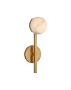 Visual Comfort Pedra Petite Tail Sconce Antique Brass