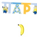 Partydeco Bokstavsgirlander Happy Birthday Minions GRL130