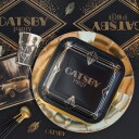 Santex Papptallerken Gatsby Noir 10-pakning 8742 0-11