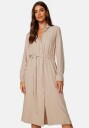 BUBBLEROOM Bella shirt dress Light beige 48