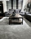 Ryetepper   Aranga Super Soft Fur grå Størrelse: 80 x 180 cm