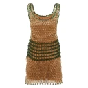 Alberta Ferretti Dame Kjoler Beige S,