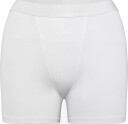 CDLP Lyocell Womens Boxer Brief   White   WHITE   S