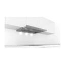 Bosch Serie 4 Uttrekkbar Kjøkkenventilator 90 cm i Rustfritt Stål med Digital Display