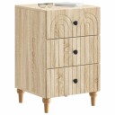  Nattbordskap Sonoma eik 43x 41 x 66,5 cm Konstruert tre
