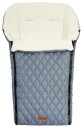 Sensillo Quilted Sovepose til Barnevogn 95x40 cm Grafitt