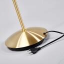 Lindby Gulvlampe Elaina 1 lyskilde, messing