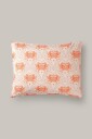 Staycation   Putevar for hotell Careful Crab i bomullspercale   Orange