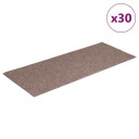  Trappematter selvklebende 30 stk lysebrun 60x25 cm rektangulær 8721288458223