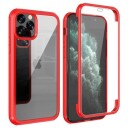 Shine/Protect 360 iPhone 11 Pro Hybrid-deksel Rød / Klar