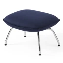 Muuto Doze Ottoman Tube Base   Balder 782 Chrome