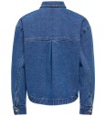 KIDS ONLY   Denim jakke Koglara LS Dnm Shacket Gua   Blå