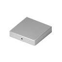 Jabo Stolpehatt Flat Sort 136x136mm