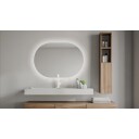 Hefe Amadeo speil med LED lys, 85x30x60