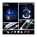 Oral-B iO Series 10 Elektrisk Tannbørste med Bluetooth og 7 Programmer, Cosmic Black
