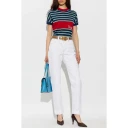Versace Dame Topper Blå XS,