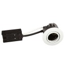 Luna Hurtigmontering 230V GU10 IP44 SS316 hvit rund
