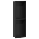  Dusjniche Svart 60 x 20 x 9,5 cm Rustfritt Stål