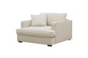 Rossita lyx Ekstra dyp Lenestol   Beige Stoff