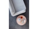 Sidobord Metall/Glas Rosa 44 cm