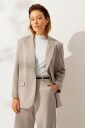 Ellos Collection Overdimensjonert blazer Beige