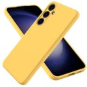 Samsung Galaxy S24 Liquid Silikondeksel Gul