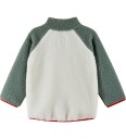 Reima Fleecejakke Teddy MOOMIN Klem Stone Green Reima 5 år 110 Fleecejakke Grønn Hvit