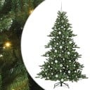  Kunstig sammensatt juletre med 300 LED med stativ 180 cm PVC