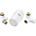 Danfoss RA-URX ventilsett, venstremontering, hvit RAL 9016
