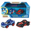 Sonic the Hedgehog Pull-Back Lekebil 1:43 Sonic og Shadow
