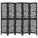  Romdeler 5 paneler svart heltre keisertre 8721012074538