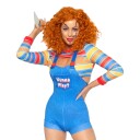 Leg Avenue Skummel Dukke Body Deluxe Kostyme Large 87072-101|L