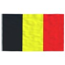 vidaXL Belgisk flagg og stang 5,55 m aluminium