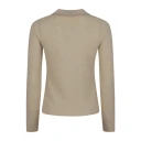 Maison Kitsuné Dame Strikkevarer Beige L,
