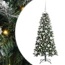  Kunstig juletre grønn 55 x 55 x 120 cm PVC og plast og stål