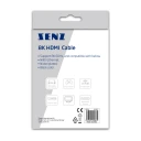 Senz 8K HDMI-kabel, 2 m, svart