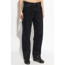 Carhartt Wip Dame Jeans Svart W25,