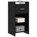  Serviesskap Svart eik 40 x 36 x 80 cm Konstruert tre