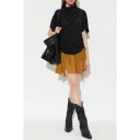 AllSaints Dame Skjørt Brun XS,